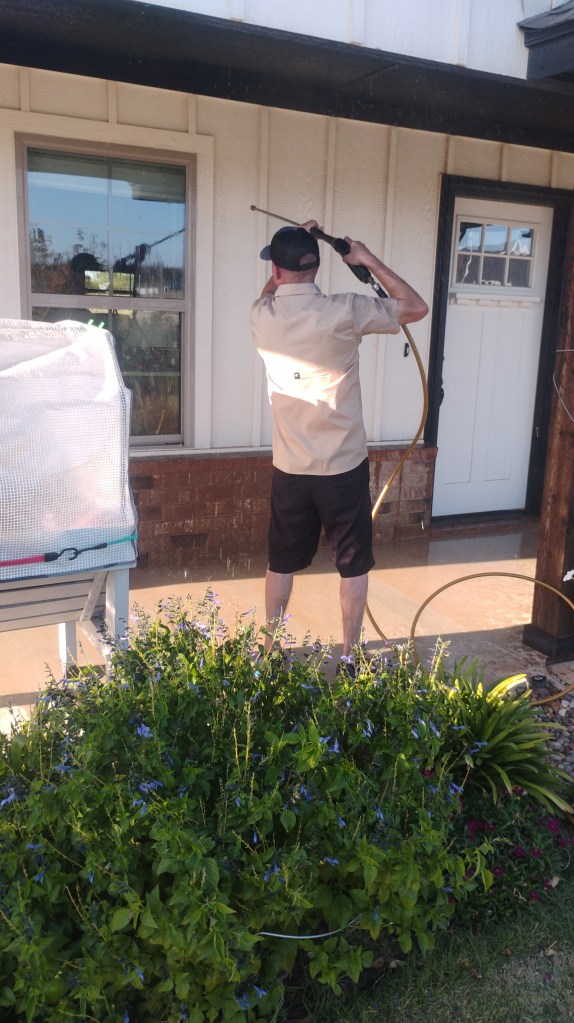 Pressure washing services